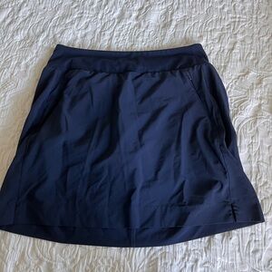 Navy Blue Athletic Skort
